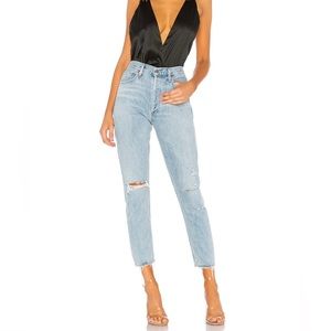 AGOLDE Jamie High Rise Classic in Shakedown size 25